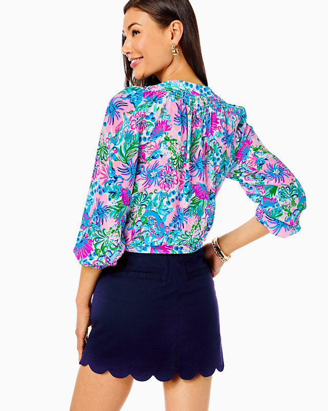 Colette Scallop Hem Skort | Lilly Pulitzer Outlet - LillypulitzerOutlets