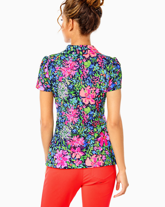 UPF 50+ Luxletic Frida Puff Sleeve Polo | Lilly Pulitzer Outlet - LillypulitzerOutlets