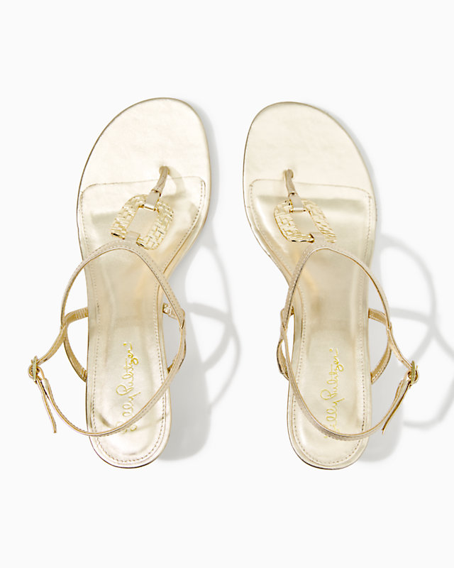 Good As Gold Wedge | Lilly Pulitzer Sale | Lilly Pulitzer Outlet - LillypulitzerOutlets