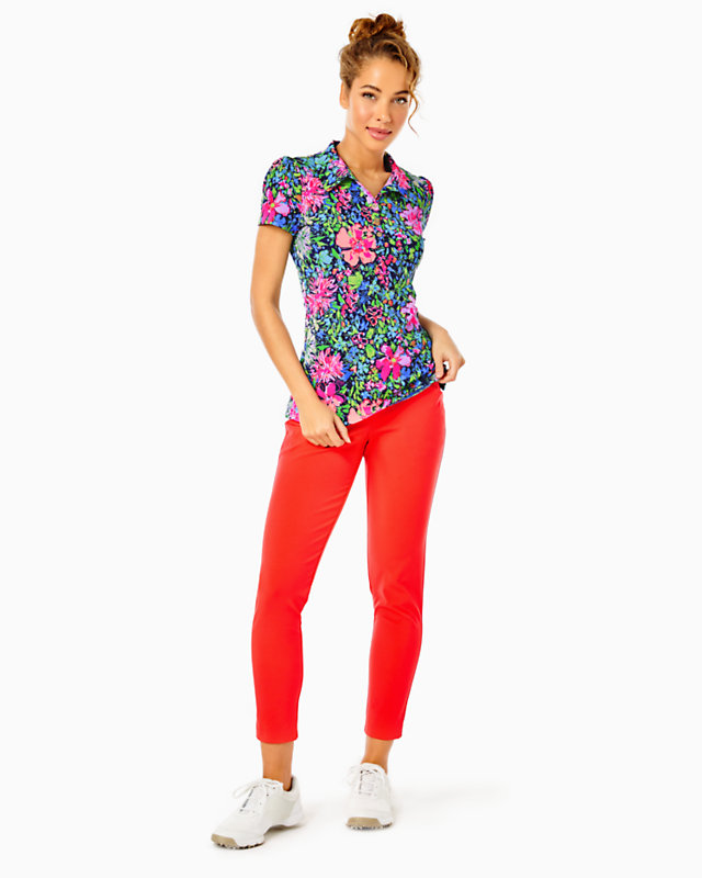 UPF 50+ Luxletic Frida Puff Sleeve Polo | Lilly Pulitzer Outlet - LillypulitzerOutlets