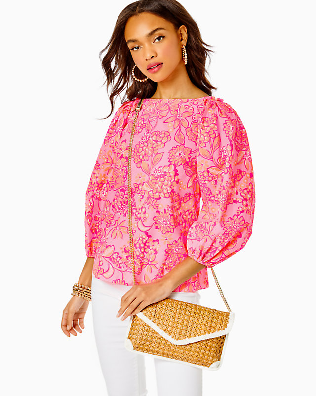 St. Barts Cane Clutch | Lilly Pulitzer Sale | Lilly Pulitzer Outlet - LillypulitzerOutlets