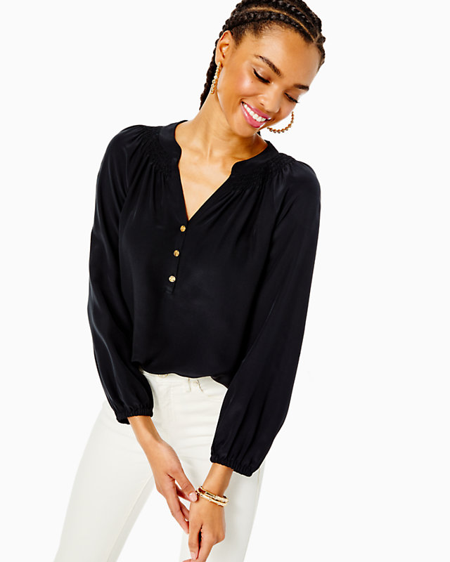 Elsa Silk Top | Lilly Pulitzer Outlet | Lilly Pulitzer Outlet - LillypulitzerOutlets