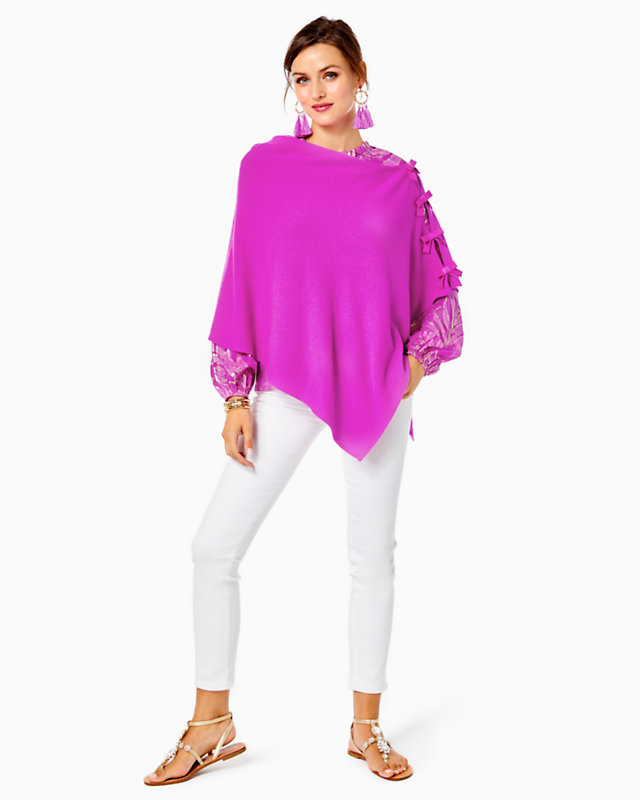 Harp Cashmere Wrap With Bows | Lilly Pulitzer Sale | Lilly Pulitzer Outlet - LillypulitzerOutlets