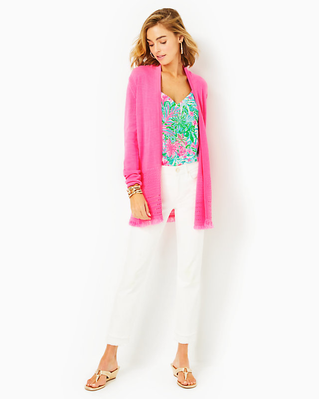 Noble Fringe Cardigan | Lilly Pulitzer Sale | Lilly Pulitzer Outlet - LillypulitzerOutlets