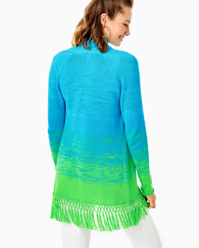 Tatum Ombre Fringe Cardigan | Lilly Pulitzer Sale | Lilly Pulitzer Outlet - LillypulitzerOutlets