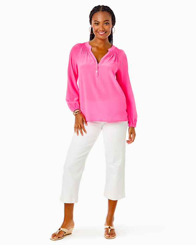 Elsa Silk Top | Lilly Pulitzer Outlet | Lilly Pulitzer Outlet - LillypulitzerOutlets