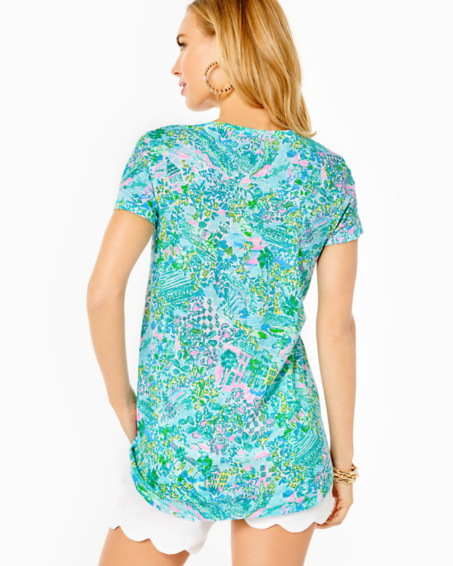 Etta V-Neck Top | Lilly Pulitzer Outlet | Lilly Pulitzer Outlet - LillypulitzerOutlets