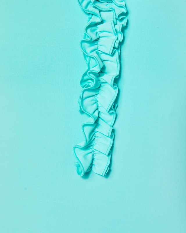 UPF 50+ Lakelyn Ruffle Bra Polo | Lilly Pulitzer Outlet - LillypulitzerOutlets