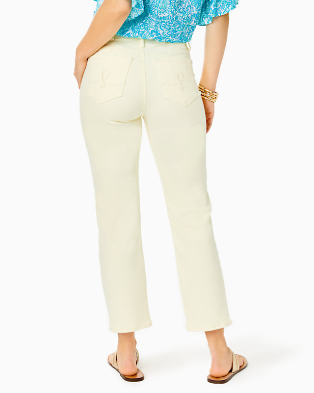 27" South Ocean High Rise Straight Leg Jean | Lilly Pulitzer Outlet - LillypulitzerOutlets