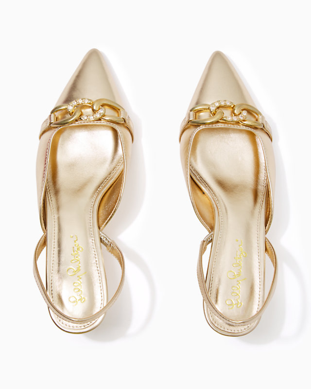 Jules Slingback Kitten Heels | Lilly Pulitzer Sale | Lilly Pulitzer Outlet - LillypulitzerOutlets