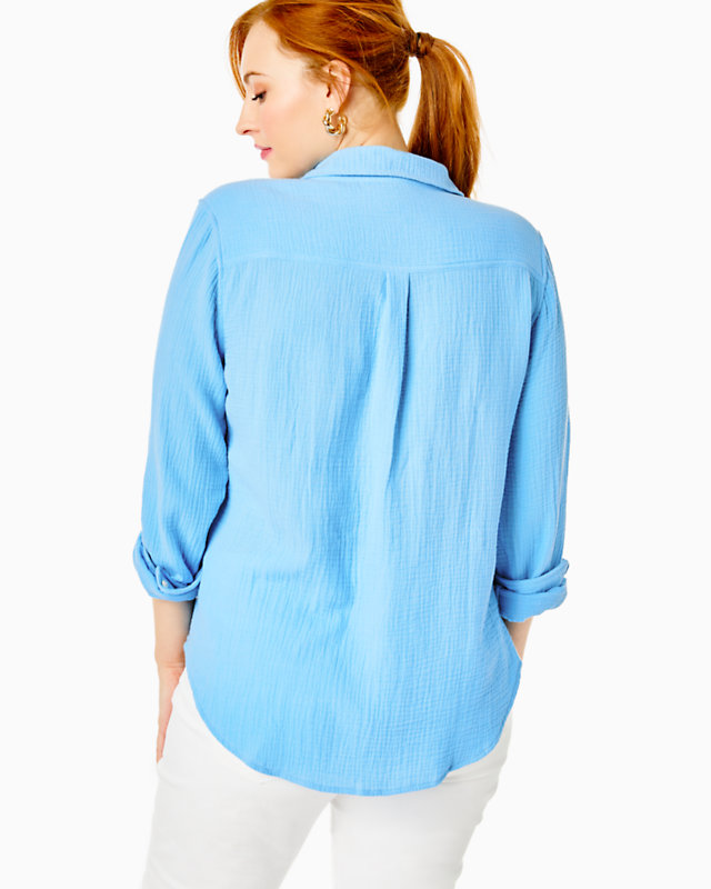 Geanie Button Down Top | Lilly Pulitzer Outlet | Lilly Pulitzer Outlet - LillypulitzerOutlets