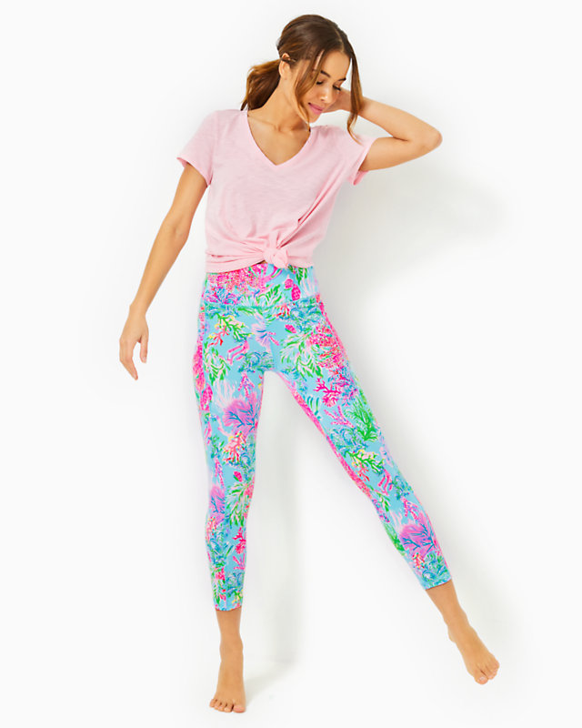 UPF 50+ Luxletic 24" Weekender High-Rise Midi Legging | Lilly Pulitzer Outlet - LillypulitzerOutlets