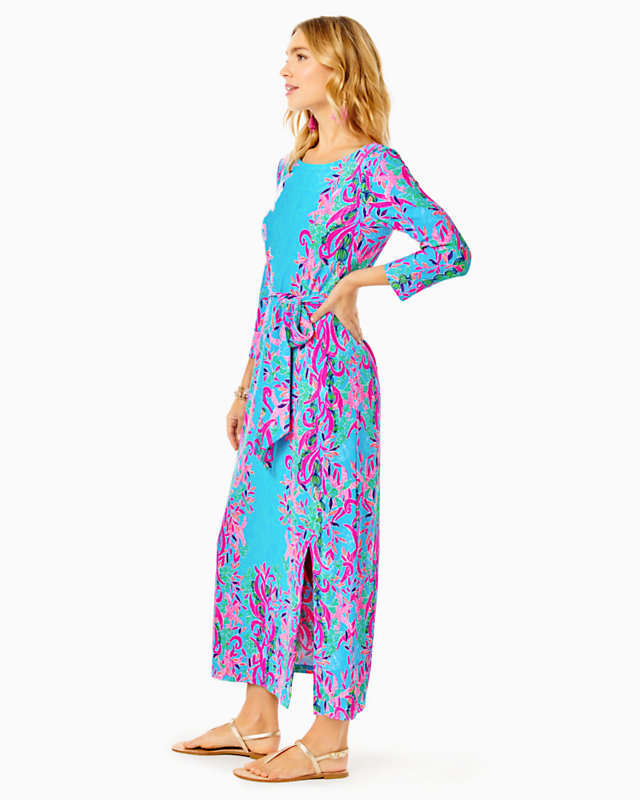 UPF 50+ Carabella Chillylilly Midi Dress | Lilly Pulitzer Outlet - LillypulitzerOutlets