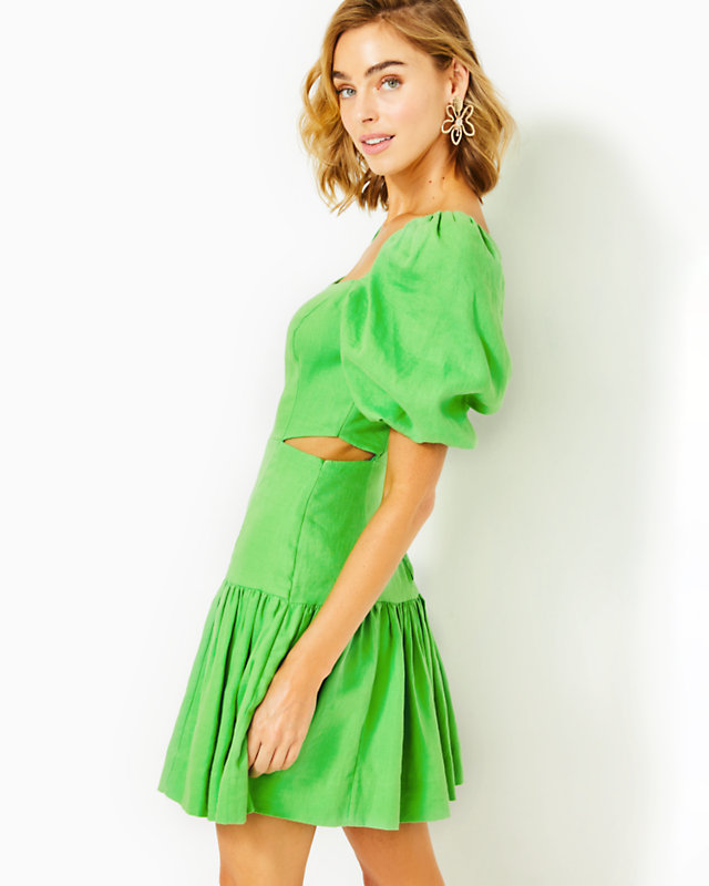 Kylanne Elbow Sleeve Linen Dress | Lilly Pulitzer Outlet - LillypulitzerOutlets