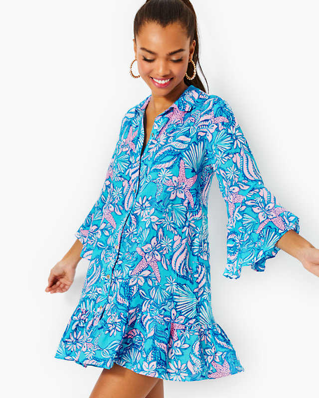Linley Collared Cover-Up | Lilly Pulitzer Outlet - LillypulitzerOutlets