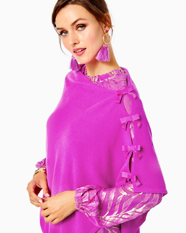 Harp Cashmere Wrap With Bows | Lilly Pulitzer Sale | Lilly Pulitzer Outlet - LillypulitzerOutlets
