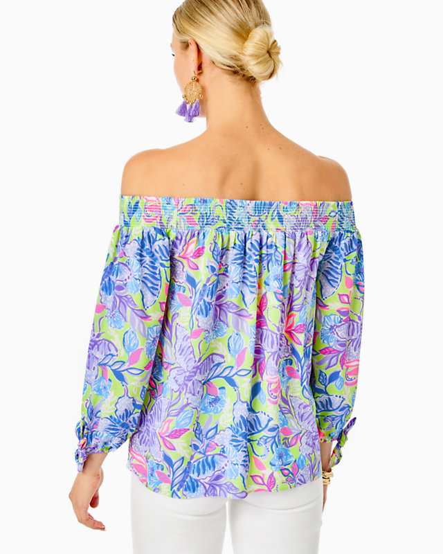 Maryellen Off-The-Shoulder Top | Lilly Pulitzer Outlet | Lilly Pulitzer Outlet - LillypulitzerOutlets