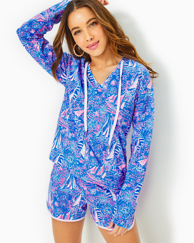 Kiawah Long Sleeve Hoodie | Lilly Pulitzer Outlet - LillypulitzerOutlets