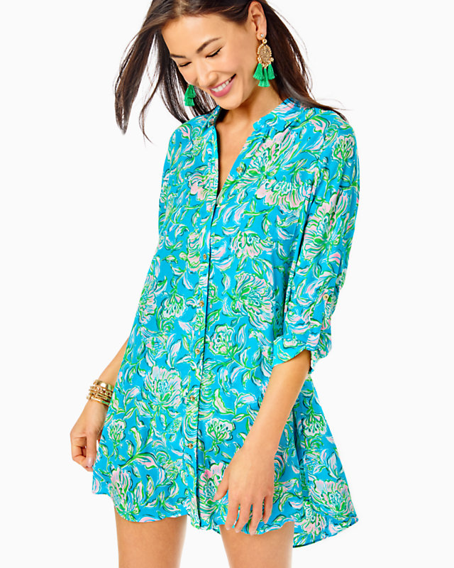 Natalie Shirtdress Cover-Up | Lilly Pulitzer Outlet - LillypulitzerOutlets