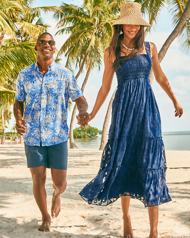 Hadly Smocked Maxi Dress | Lilly Pulitzer Outlet - LillypulitzerOutlets