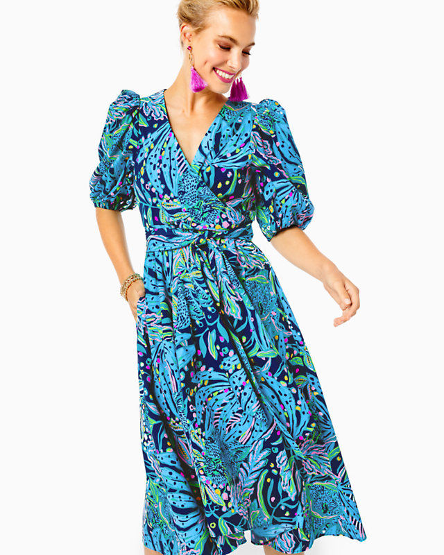Juney Midi Dress | Lilly Pulitzer Outlet - LillypulitzerOutlets