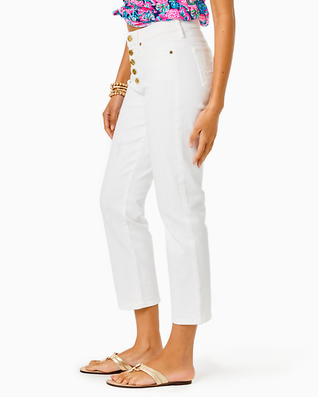 27" South Ocean High Rise Straight Leg Jean | Lilly Pulitzer Outlet - LillypulitzerOutlets