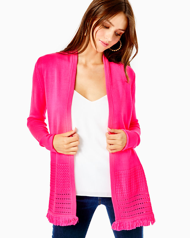 Noble Fringe Cardigan | Lilly Pulitzer Sale | Lilly Pulitzer Outlet - LillypulitzerOutlets