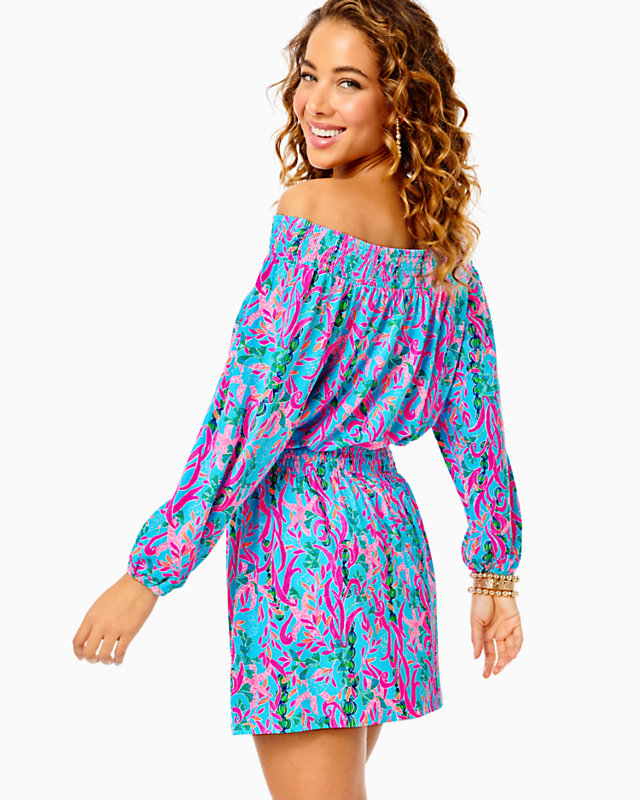 Cyla Off-The-Shoulder Romper | Lilly Pulitzer Outlet - LillypulitzerOutlets