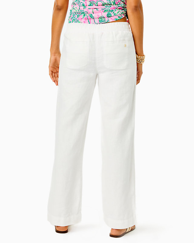 31" Deri Linen Palazzo Pant | Lilly Pulitzer Outlet - LillypulitzerOutlets