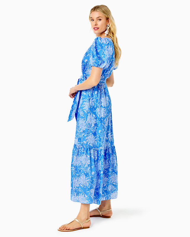 Ezralyn Short Sleeve Cotton Maxi Dress | Lilly Pulitzer Outlet - LillypulitzerOutlets