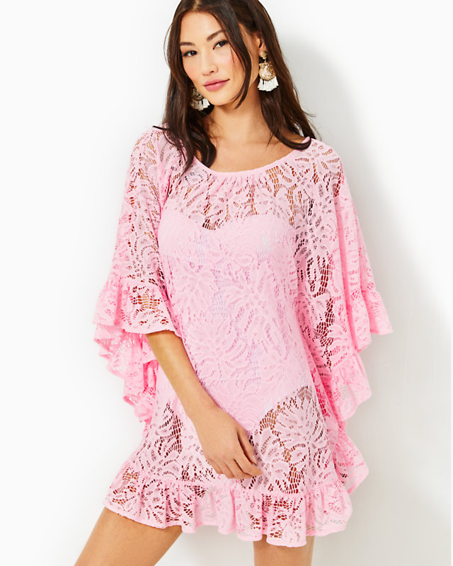 Atley Ruffle Cover-Up | Lilly Pulitzer Outlet - LillypulitzerOutlets