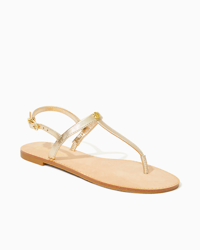 Rita T-Strap Sandal | Lilly Pulitzer Sale | Lilly Pulitzer Outlet - LillypulitzerOutlets