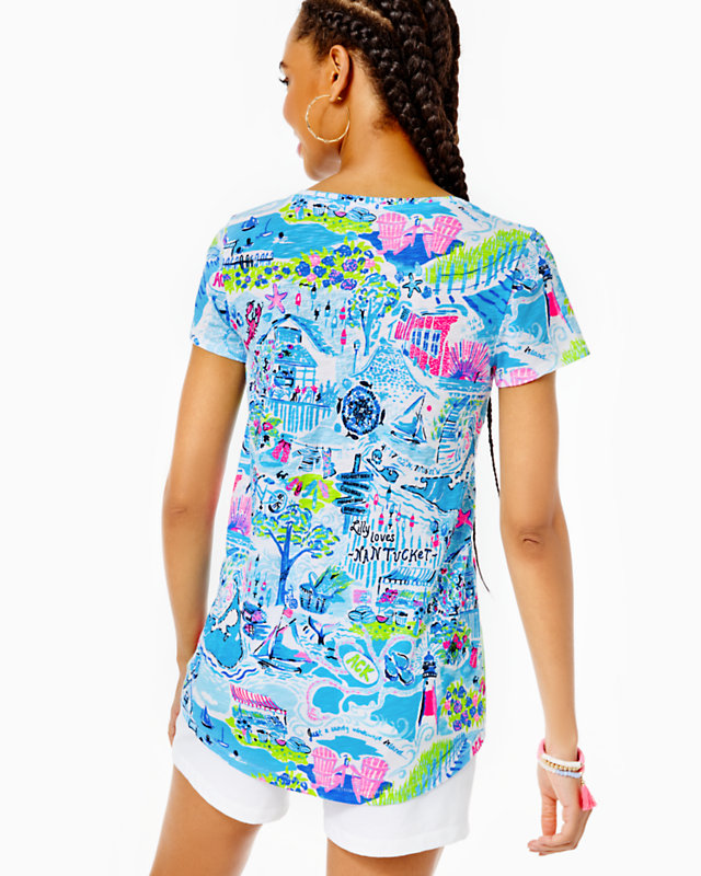 Etta V-Neck Top | Lilly Pulitzer Outlet | Lilly Pulitzer Outlet - LillypulitzerOutlets
