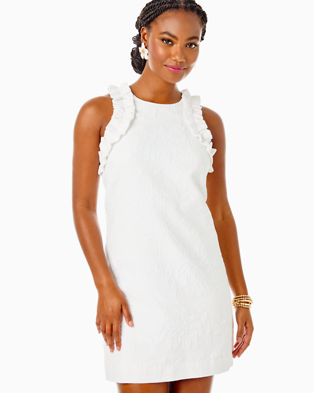 Kailee Stretch Ruffle Shift | Lilly Pulitzer Outlet - LillypulitzerOutlets