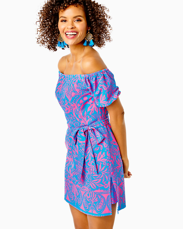 Jada Off-The-Shoulder Romper | Lilly Pulitzer Outlet - LillypulitzerOutlets