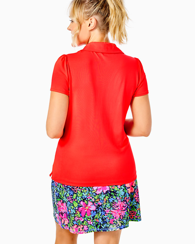 UPF 50+ Luxletic Frida Puff Sleeve Polo | Lilly Pulitzer Outlet - LillypulitzerOutlets