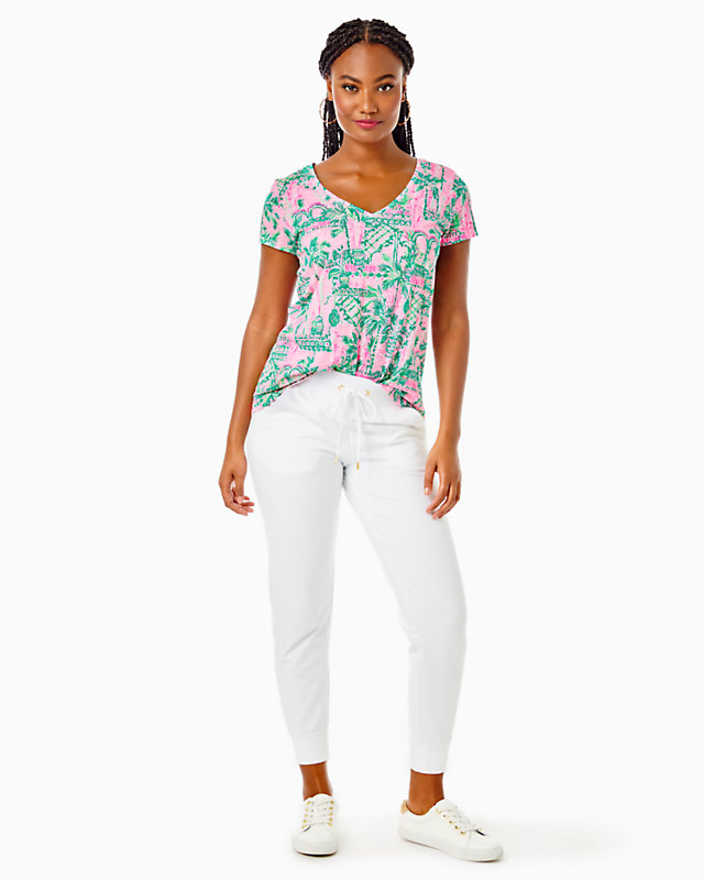 Etta V-Neck Top | Lilly Pulitzer Outlet - LillypulitzerOutlets
