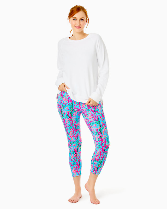 UPF 50+ Luxletic 24" Weekender High-Rise Midi Legging | Lilly Pulitzer Outlet - LillypulitzerOutlets