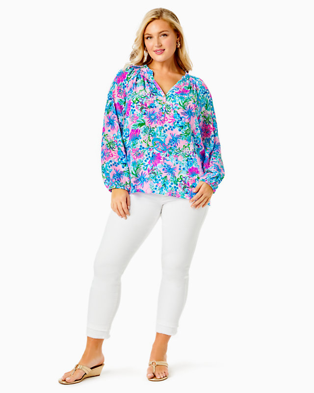 Elsa Silk Top | Lilly Pulitzer Outlet | Lilly Pulitzer Outlet - LillypulitzerOutlets