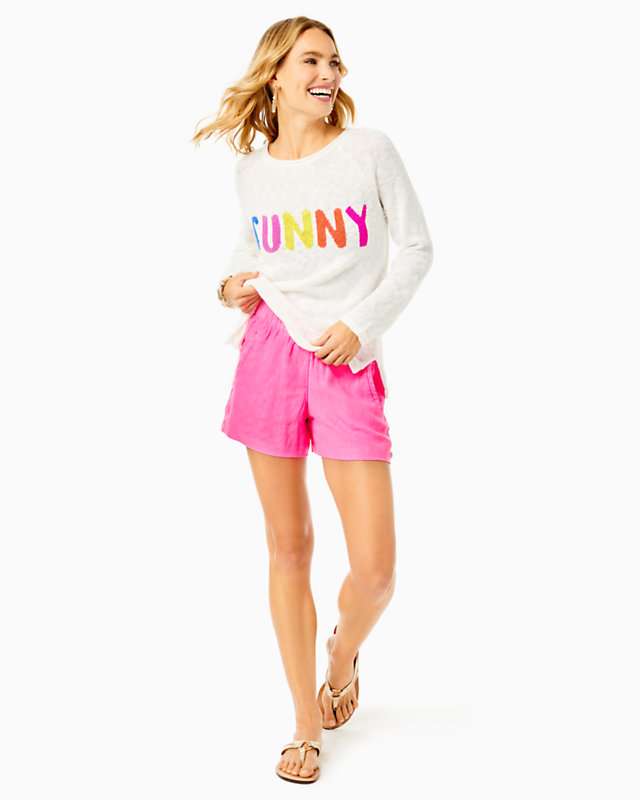 4" Lilo Linen Short | Lilly Pulitzer Outlet - LillypulitzerOutlets