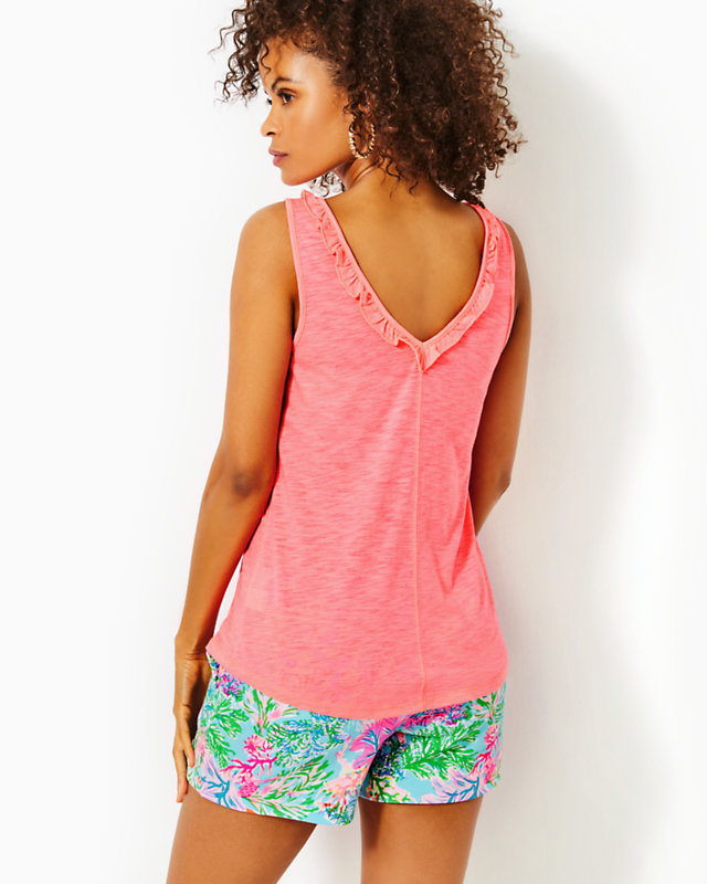 Gigi Ruffle Tank Top | Lilly Pulitzer Outlet - LillypulitzerOutlets