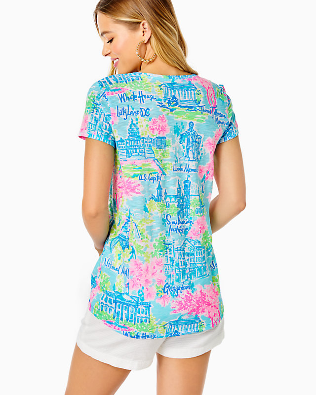 Etta V-Neck Top | Lilly Pulitzer Outlet | Lilly Pulitzer Outlet - LillypulitzerOutlets