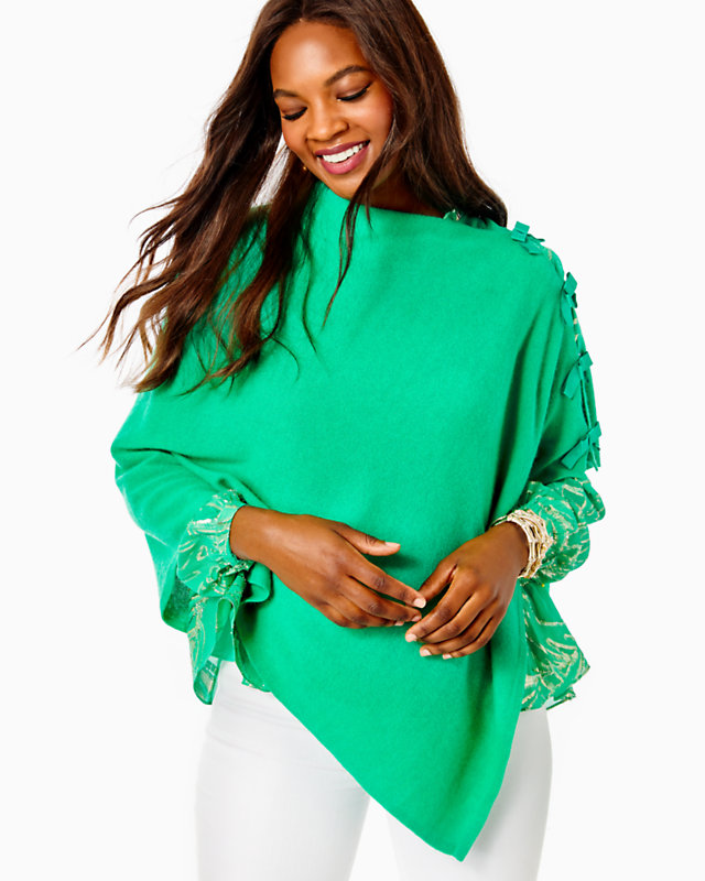Harp Cashmere Wrap With Bows | Lilly Pulitzer Sale | Lilly Pulitzer Outlet - LillypulitzerOutlets
