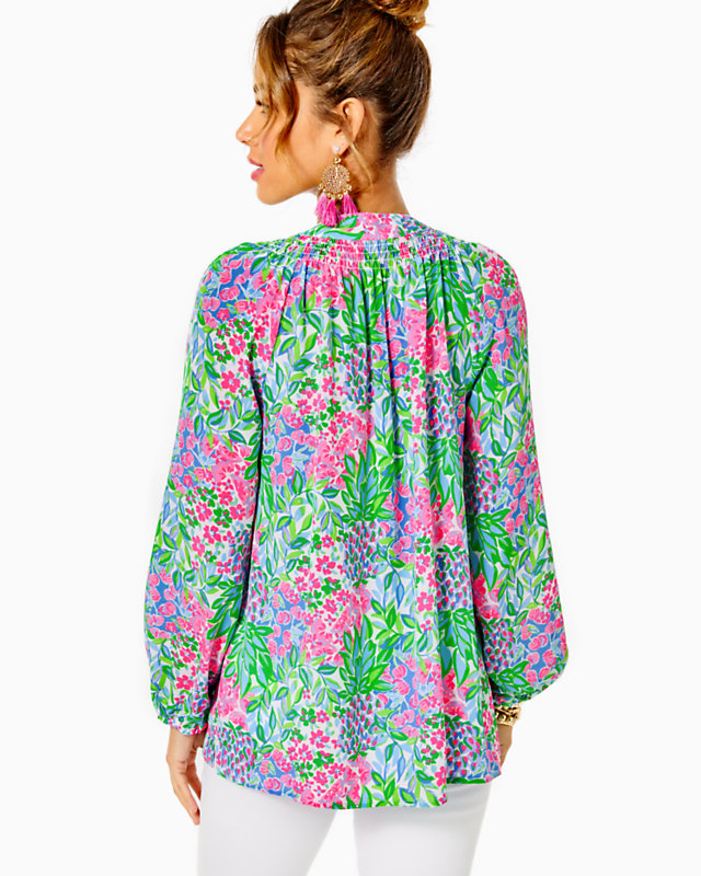 Elsa Silk Top | Lilly Pulitzer Outlet | Lilly Pulitzer Outlet - LillypulitzerOutlets