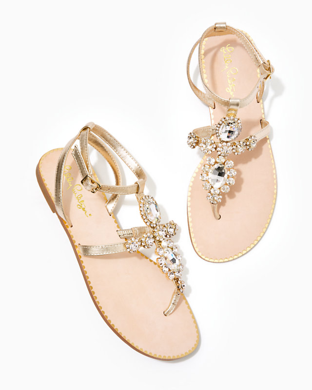 Katie Embellished Sandal | Lilly Pulitzer Sale | Lilly Pulitzer Outlet - LillypulitzerOutlets