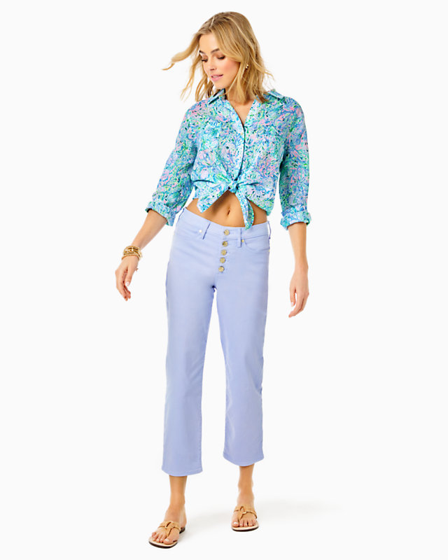 27" South Ocean High Rise Straight Leg Jean | Lilly Pulitzer Outlet - LillypulitzerOutlets