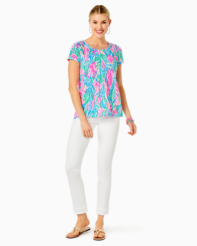 Etta Scoopneck Top | Lilly Pulitzer Outlet - LillypulitzerOutlets