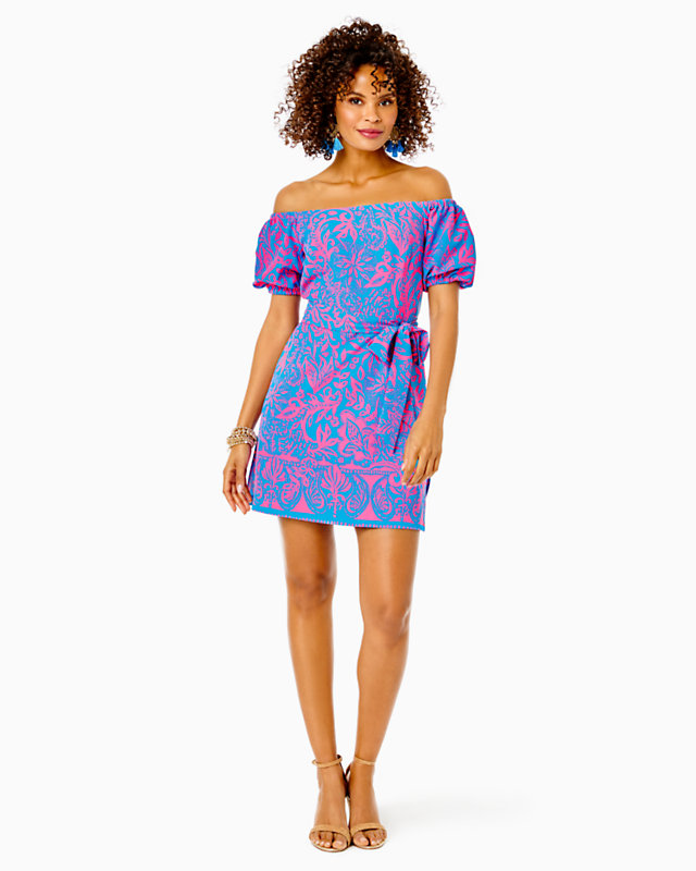 Jada Off-The-Shoulder Romper | Lilly Pulitzer Outlet - LillypulitzerOutlets