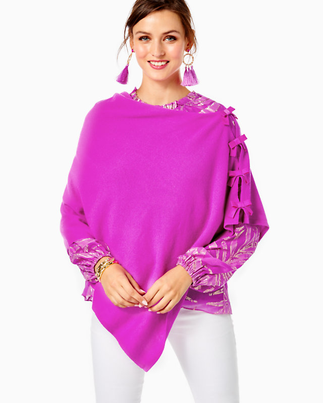 Harp Cashmere Wrap With Bows | Lilly Pulitzer Sale | Lilly Pulitzer Outlet - LillypulitzerOutlets