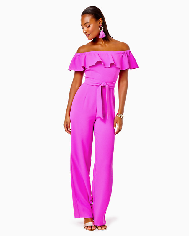 Jood Off-The-Shoulder Jumpsuit | Lilly Pulitzer Outlet - LillypulitzerOutlets